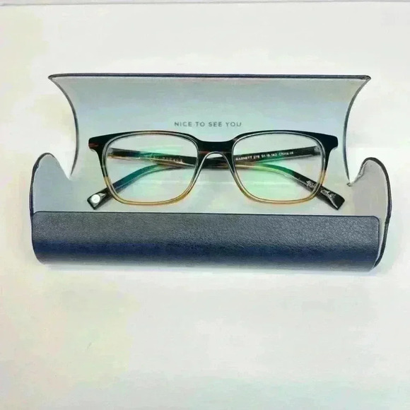 Warby Parker Barnett 278 Toffee Fade Square 51-18-142 Women’s - Picture 2 of 6